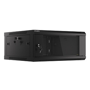LANBERG RACKOVÁ SKRIŇA 19" PRO MONTÁŽ NA STENU 4U/600X600 (FLAT PACK) V2 ČIERNA LANBERG RACKOVÁ SKRIŇA 19" PRO MONTÁŽ NA STENU 4U/600X600 (FLAT PACK) V2 ČIERNA