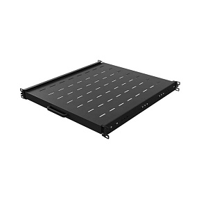 LANBERG POSUVNÁ POLICA PRO 19" RACKOVÉ SKRINE 500MM ČIERNA (1U/445X500MM, NOSNOSŤ DO 35KG, 4-P LANBERG POSUVNÁ POLICA PRO 19" RACKOVÉ SKRINE 500MM ČIERNA (1U/445X500MM, NOSNOSŤ DO 35KG, 4-P