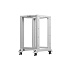 LANBERG OTVORENÝ RACK 19" 18U 600X800 ŠEDÝ