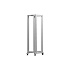 LANBERG OTVORENÝ RACK 19" 42U 600X800 ŠEDÝ
