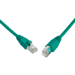SOLARIX patch kabel CAT6 UTP PVC 1m zelený snag-proof