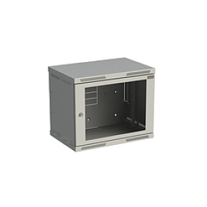 Rozvádzač nástenný SENSA 9U 400mm, dvere sklo, RAL 7035, SENSA-9U-64-11-G Rozvádzač nástenný SENSA 9U 400mm, dvere sklo, RAL 7035, SENSA-9U-64-11-G