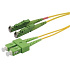 Patchcord FO Duplex E2000/APC-SC/APC 9/125um 1m