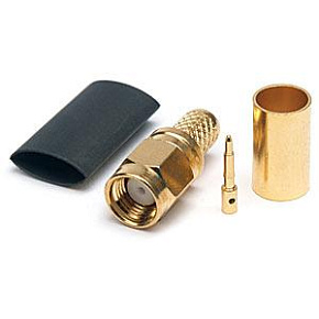 konektor SMA Male (pin, závit zvnútra) konektor SMA Male (pin, závit zvnútra)