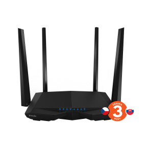 Tenda AC6 WiFi AC Router 1200Mb/s, VPN server/klient, WISP, Universal Repeater, 4x5dBi antény