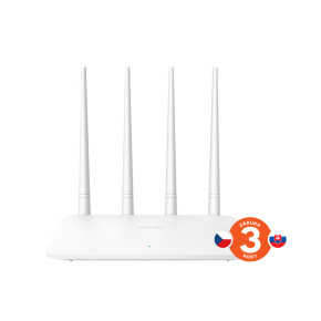 Tenda F6 WiFi N Router 802.11 b/g/n, 300 Mbps, Universal Repeater / WISP / AP, 4x 5 dBi antény