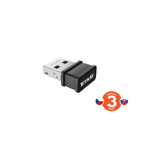 Tenda W311MIv6 AX300 WiFi 6 USB Nano Adapter, 286 Mb/s, 802.11ax/b/g/n, Soft AP, Win 7/10/11, Linux