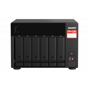 QNAP TS-673A-8G (Ryzen 2,2GHz / 8GB RAM / 6x SATA / 2x M.2 NVMe slot / 2x 2,5GbE / 2x PCIe / 4x USB)