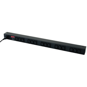 APC Rack PDU, Basic, Zero U, 10A, 230V, AP9568
