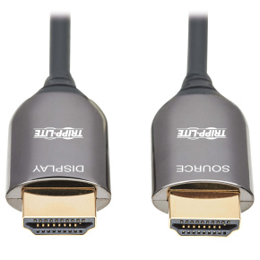Kábel optický aktívny (AOC) Plenum-Rated HDMI, 8K UHD 60Hz, HDR, Samec/Samec, čierna, 15m