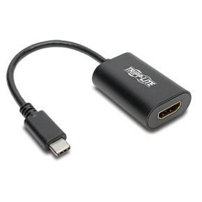 Adaptér USB-C/HDMI 4K 60Hz, HDCP 2.2 (Samec/Samice), čierna