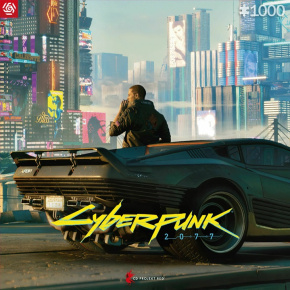 GLO GAMING PUZZLE: CYBERPUNK 2077 MERCENARY RISE GLO GAMING PUZZLE: CYBERPUNK 2077 MERCENARY RISE