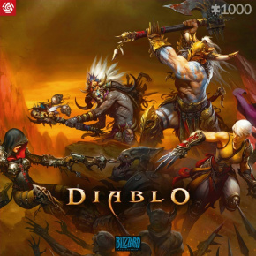 GLO GAMING PUZZLE: DIABLO HEROES BATTLE GLO GAMING PUZZLE: DIABLO HEROES BATTLE