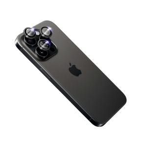 FIXED Sapphire Camera Glass iPhone 15Pro/15PM, bl.