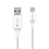 Tactical Stitch Thread Cable USB-A/USB-C 0.3m White