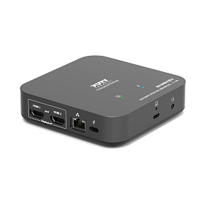 PORT CONNECT Univerzálna kancelárska dokovacia stanica USB-C, 2× 4K, HDMI PORT CONNECT Univerzálna kancelárska dokovacia stanica USB-C, 2× 4K, HDMI