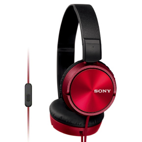 SONY slúchadlá MDR-ZX310AP, handsfree, červené SONY slúchadlá MDR-ZX310AP, handsfree, červené
