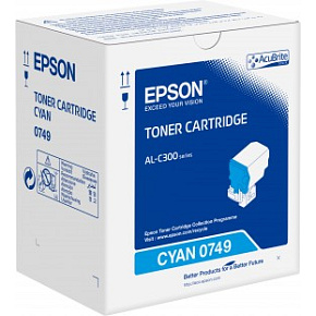Toner Cartridge Cyan pre Epson WorkForce AL-C300 Toner Cartridge Cyan pre Epson WorkForce AL-C300