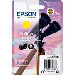 EPSON singlepack,Yellow 502,Ink,štandard EPSON singlepack,Yellow 502,Ink,štandard