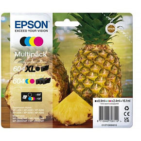 EPSON Multipack 4-farebné 604XL Black/Standard CMY