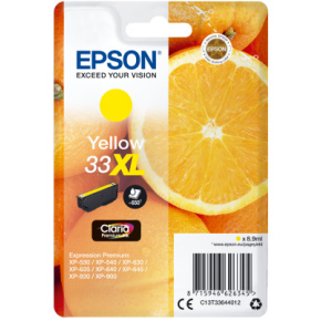 Epson Singlepack Yellow 33XL Claria Premium Ink