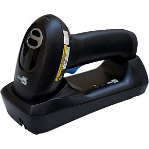 CipherLab 2564 bezdrôtová čítačka 2D a QR kódov, Bluetooth, čierna so závesným pútkom, USB Kit