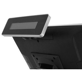 LCD displej zákaznícky LCM 20x2 pre AerPOS, čierny