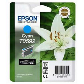 EPSON Ink ctrg cyan pre R2400 T0592 EPSON Ink ctrg cyan pre R2400 T0592