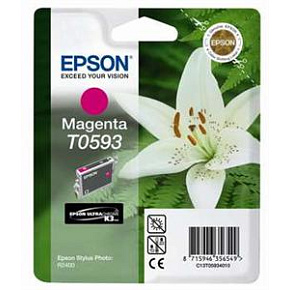 EPSON Ink ctrg magenta pre R2400 T0593 EPSON Ink ctrg magenta pre R2400 T0593
