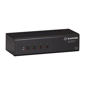 BlackBox KVM switch 1x4, dualhead