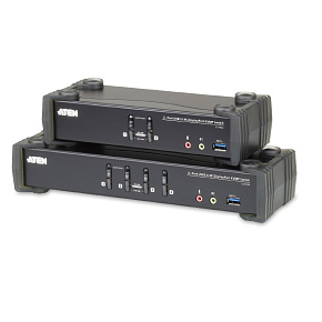 ATEN 2-port 4K DisplayPort KVMP USB3.0, audio ATEN 2-port 4K DisplayPort KVMP USB3.0, audio