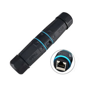 W-Star SPRJ45C6P68 - Priechodka RJ45 CAT6 STP tienená IP68, spojka