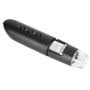 W-star Digitálny mikroskop WIFI UMW1200S, HD 1000x prísvit čierna USB iOS android