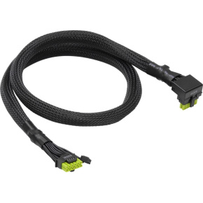ASROCK Kabel 12VHPWR, 90°, 700mm, černá ASROCK Kabel 12VHPWR, 90°, 700mm, černá