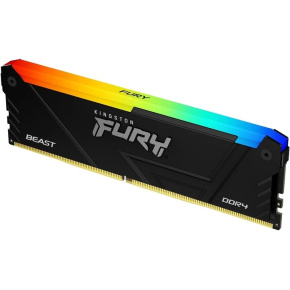 Kingston FURY Beast/DDR4/64GB/3600MHz/CL18/2x32GB/RGB/Black Kingston FURY Beast/DDR4/64GB/3600MHz/CL18/2x32GB/RGB/Black