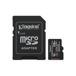 Kingston Canvas Select Plus/Micro SDXC/128GB/UHS-I U1 / Class 10/+ Adaptér Kingston Canvas Select Plus/Micro SDXC/128GB/UHS-I U1 / Class 10/+ Adaptér