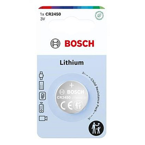 Bosch CR2450B1/00 Lithium (Blistr 1 ks) Bosch CR2450B1/00 Lithium (Blistr 1 ks)