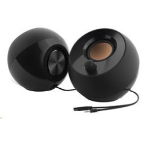 Bazar - Creative repro Pebble - mobilní reproduktor - černý - Poškozený obal (Komplet) Bazar - Creative repro Pebble - mobilní reproduktor - černý - Poškozený obal (Komplet)