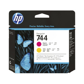 HP 744 Tlačová hlava, purpurová a žltá, F9J87A HP 744 Tlačová hlava, purpurová a žltá, F9J87A