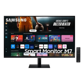 SAMSUNG MT LED LCD 32" Smart Monitor M7 (M70D) Černá, UHD, HDR 10,WIFI, Bluetooth 4.2, USB-C SAMSUNG MT LED LCD 32" Smart Monitor M7 (M70D) Černá, UHD, HDR 10,WIFI, Bluetooth 4.2, USB-C