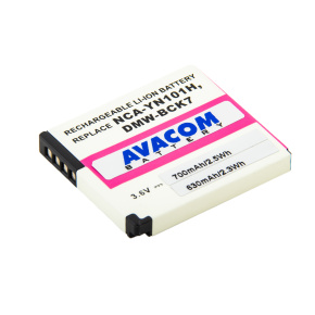 AVACOM baterie pro Panasonic DMW-BCK7 Li-Ion 3.6V 700mAh 2.5Wh AVACOM baterie pro Panasonic DMW-BCK7 Li-Ion 3.6V 700mAh 2.5Wh