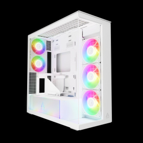 ARCTIC Xtender (White) biele okno s GPU