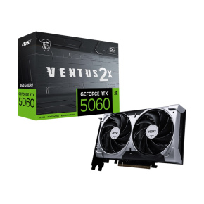 MSI GeForce RTX 5060 VENTUS 2X/OC/8GB/GDDR7 MSI GeForce RTX 5060 VENTUS 2X/OC/8GB/GDDR7