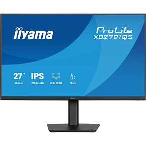iiyama ProLite/XB2791QS-B1/27"/IPS/QHD/75Hz/1ms/Čierna/3R