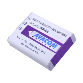 Batéria AVACOM Fujifilm NP-95 Li-Ion 3.7V 1700mAh