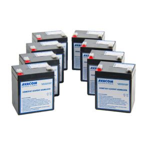 Súprava batérií AVACOM na renováciu RBC43 (8 ks batérií) Súprava batérií AVACOM na renováciu RBC43 (8 ks batérií)