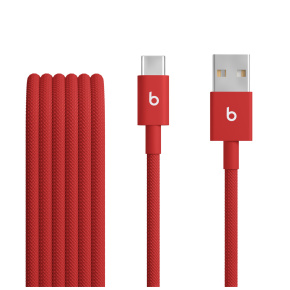 Beats USB-A / USB-C Woven Cable (1.5m) - Rapid Red