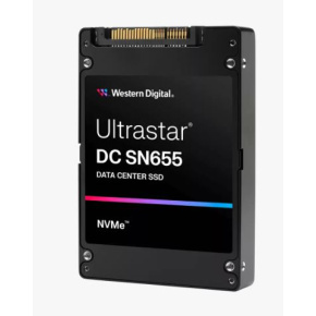 WD Ultrastar SN655/7,68TB/SSD/U 3.15/Čierna/5R