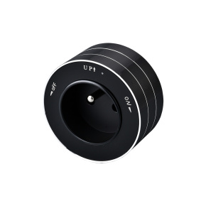 Zásuvkový modul Viking A30B, čierna/výstupy - 1xAC/výkon až 2500W/230V,16A,50Hz/Zásuvka typu F