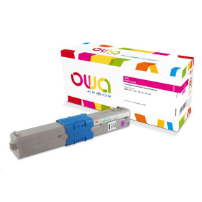 OWA Armor toner pre OKI C301, C321, MC332, MC342, 1500p, 44973534, červená/purpurová OWA Armor toner pre OKI C301, C321, MC332, MC342, 1500p, 44973534, červená/purpurová